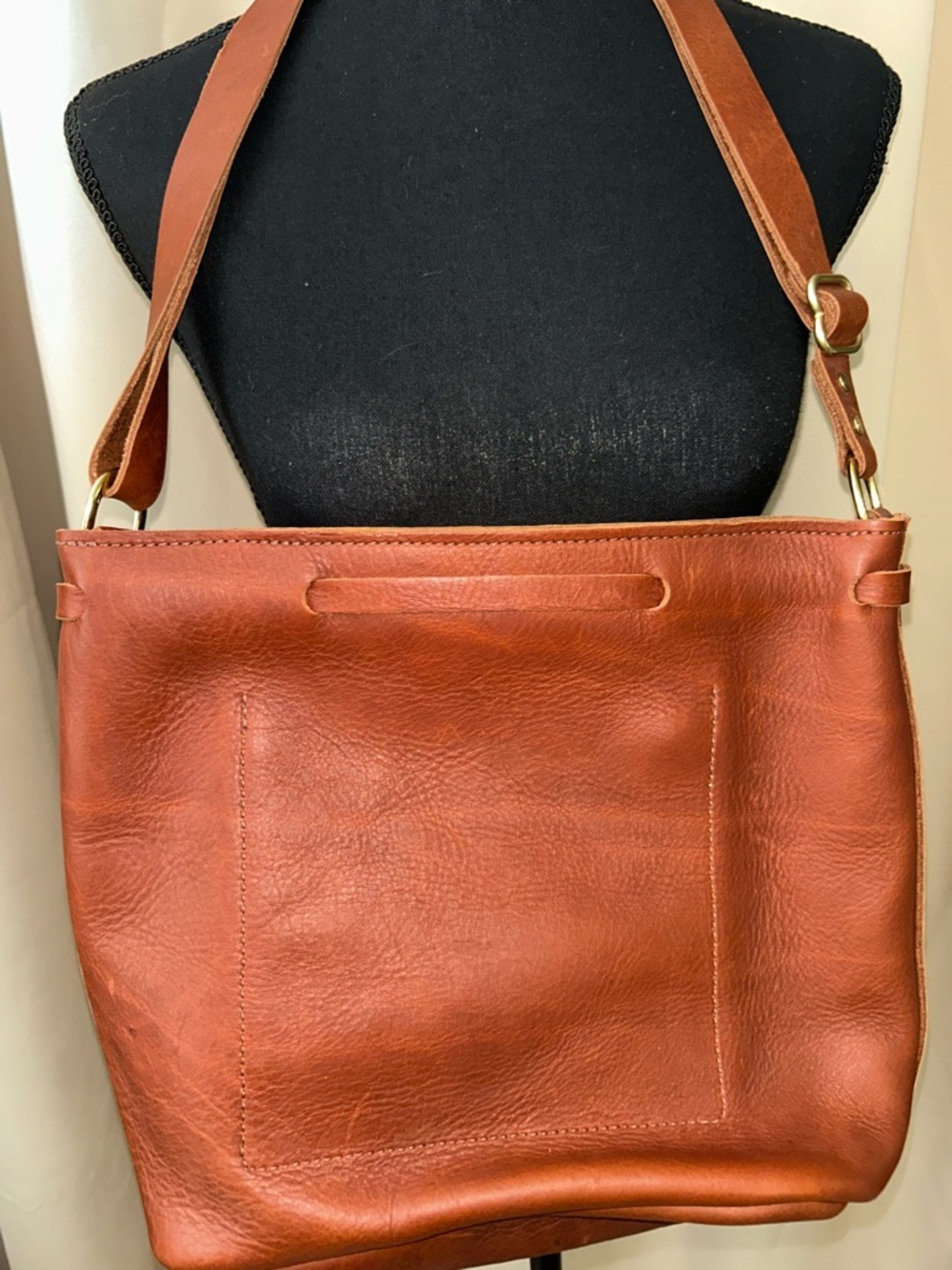 Urban Southern “The Lexington Bow” in Cognac brown. New without tag - Picture 3 of 6